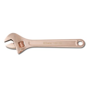 Sparkproof adjustable wrenches