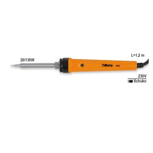 Dual rating soldering iron with steel tips 1824R8