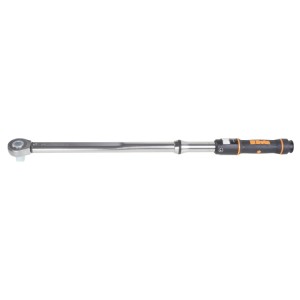 Click-type torque wrenches with push-through ratchets, for right-hand and left-hand tightening, torque accuracy: ±3%