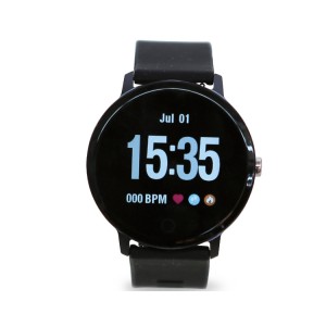 Smartwatch, touchscreen, fitness tracker, silicone strap